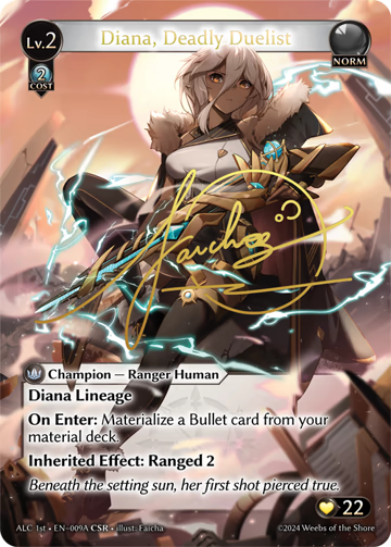 Diana, Deadly Duelist